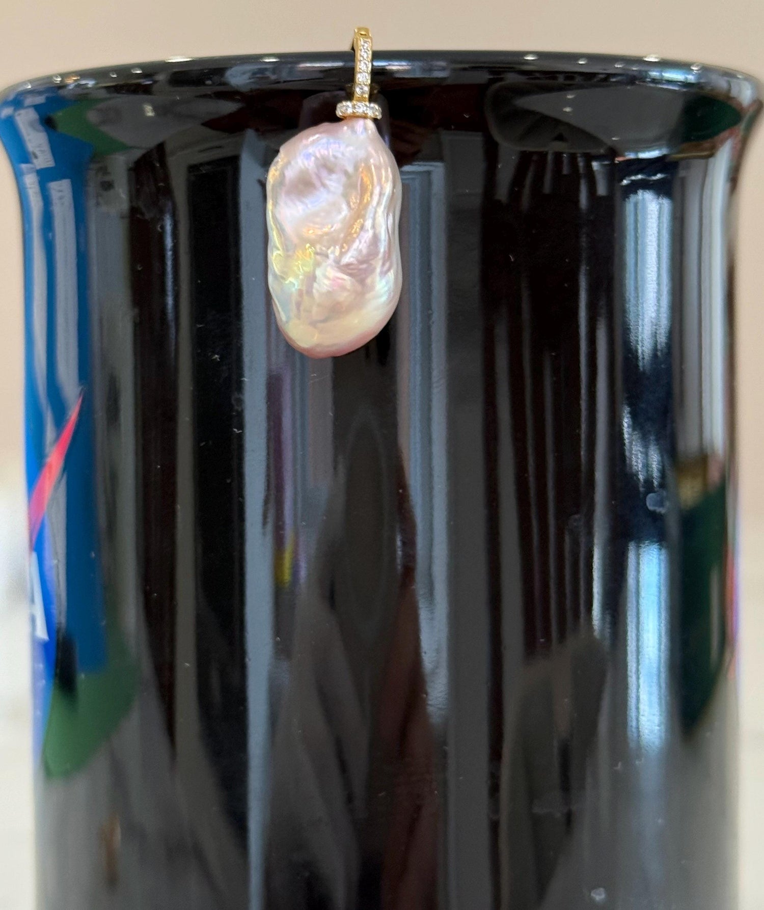 dazzling baroque pendant