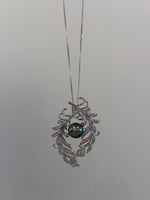 Tahitian brooch necklace 2 in 1