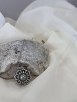 peacock green pendant