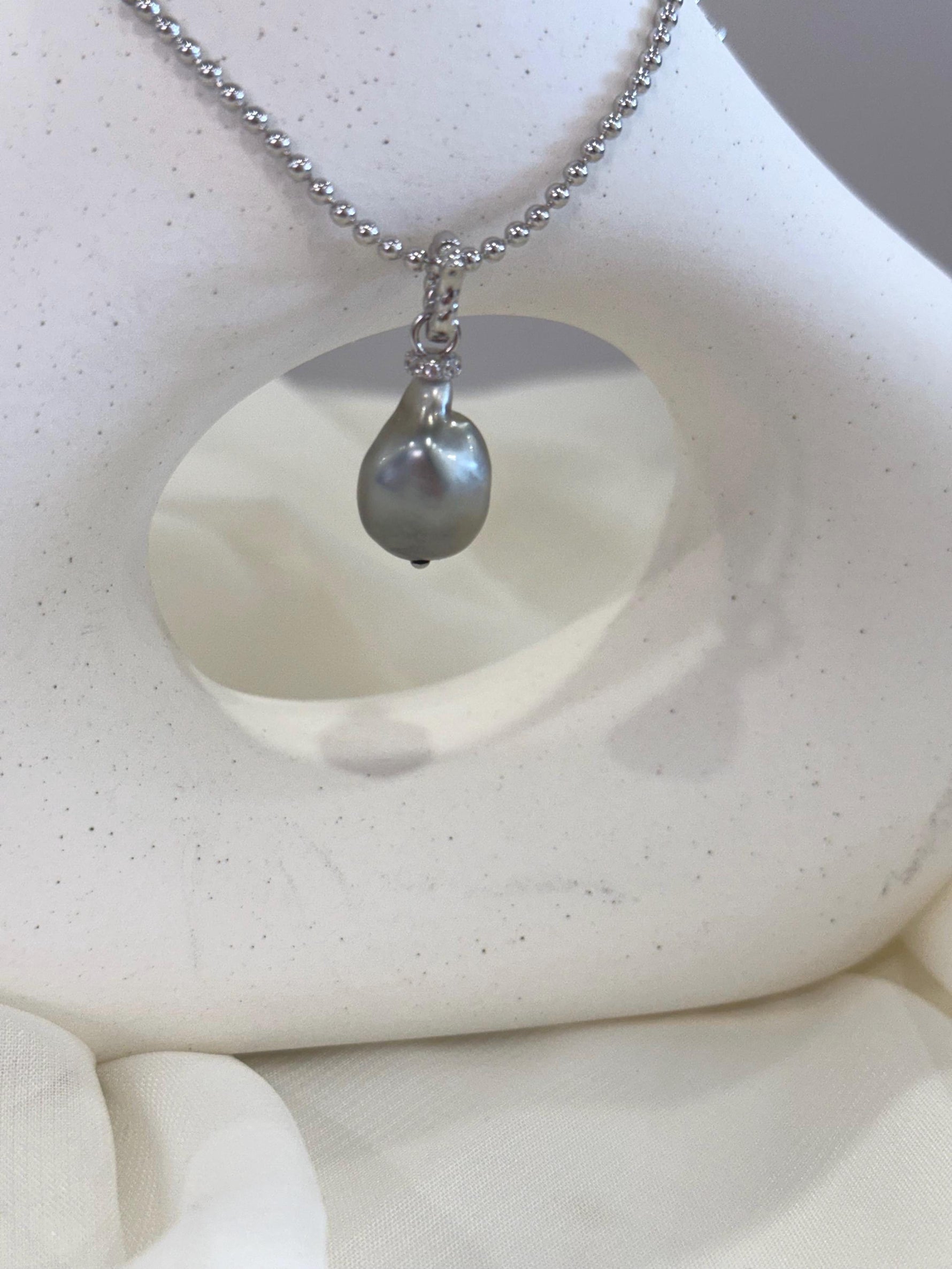 silver pendant