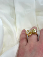 south sea gold pearl ring