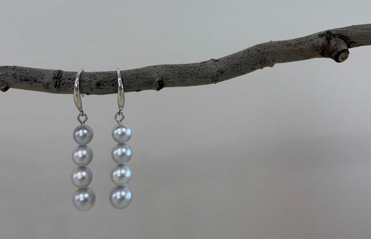Akoya earrings