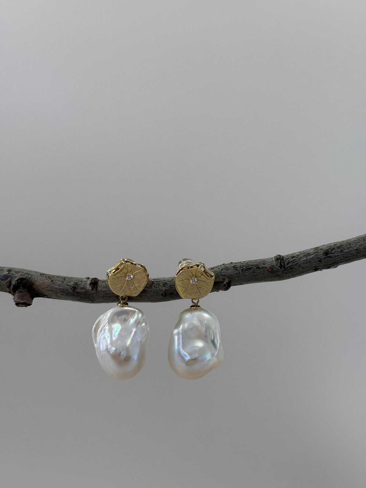 luxury baroque earrings