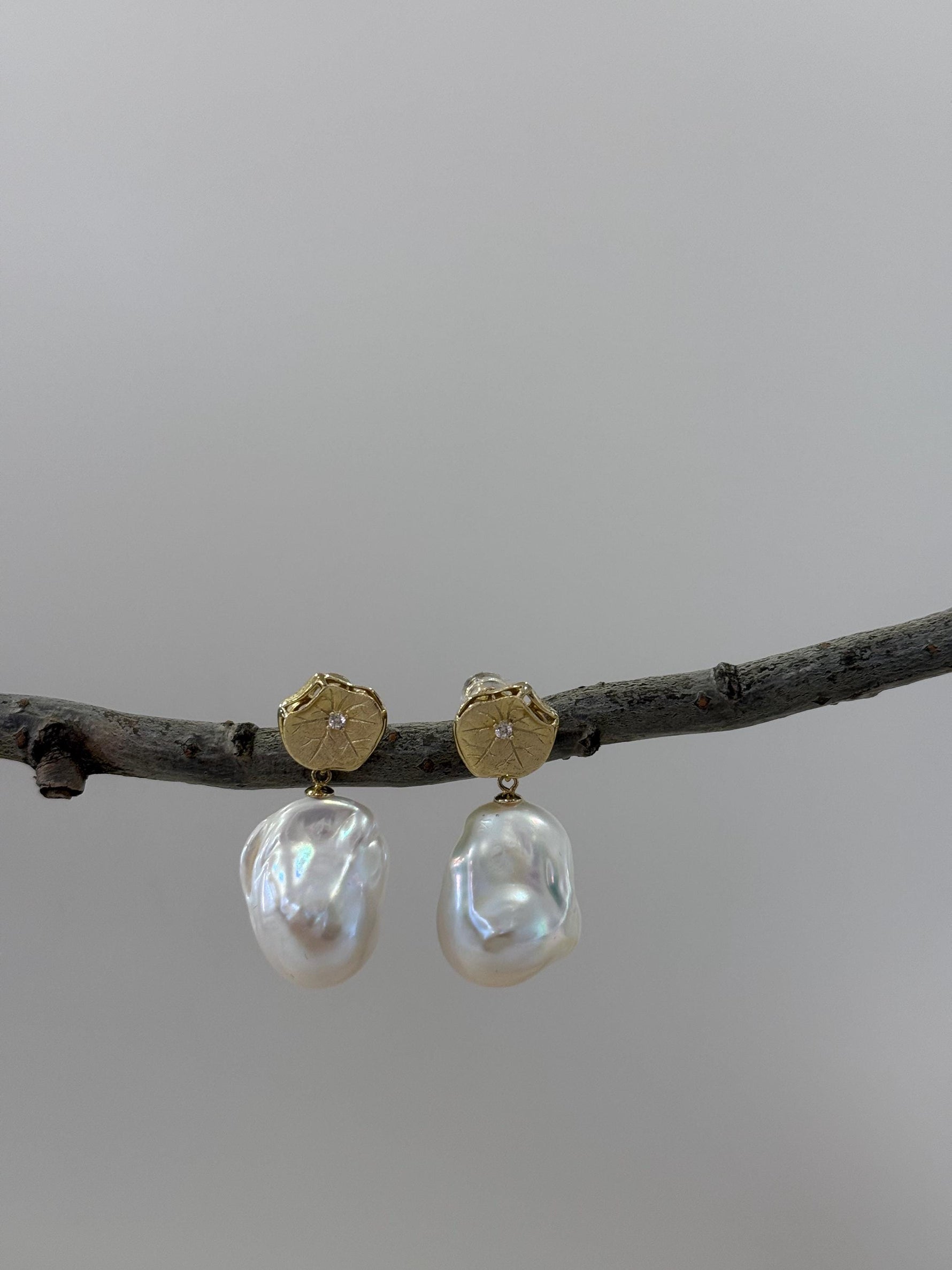luxury baroque earrings