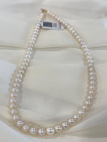 Guild certificate pearl necklace