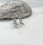 white keshi pearl ring