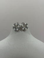 Akoya White Pearls vintage  earrings for her daily wear