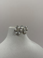 Akoya White Pearls vintage  earrings for her engagement