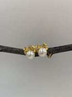 affordable Freshwater Mabe Butterfly bow earrings for daily wear