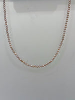 strong luster Rare peach small peach strand necklace for her
