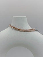 Rare peach small peach strand necklace for her graduation