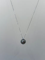 Australian ocean white pearl disco 18k pendant for her engagement