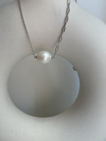 Australian Ocean White pearl S925 Silver AB chain necklace set for her anniversary