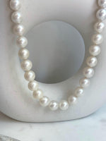 Australian ocean White Silken pearls Necklace strand for her