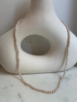 affordable rose small pearls necklace s925 strand for her