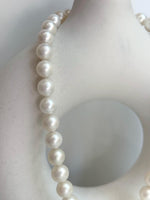 elegant Australian ocean White Silken pearls Necklace strand for her