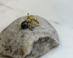 Tahitian Pearls S925 silver spider adjustable ring for her birthday