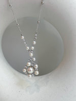 afford 12pcs Akoya ocean pearls s925 silver vintage pendant for her daily wear