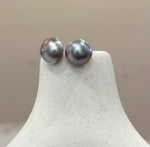 affordable Insale strong luster mauve iridescent round ocean Mabe earrings S925 silver minimalist earrings Gift for her anniversary