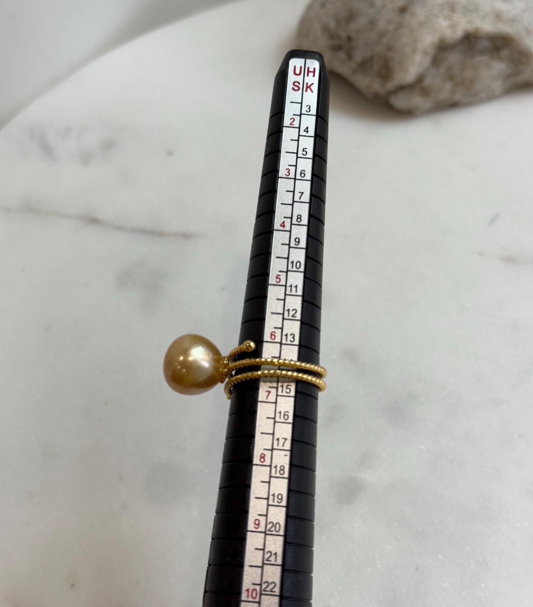 12mm Extreme luster South Sea Golden pure natural Ocean Pearl s925 silver adjustable ring. holiday gift wedding anniversary gift.