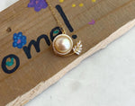 12.3mm Insale Extreme luster mirrored South Sea light Golden ocean Pearl S925 silver whale pendant chain Anniversary birthday Gift for her