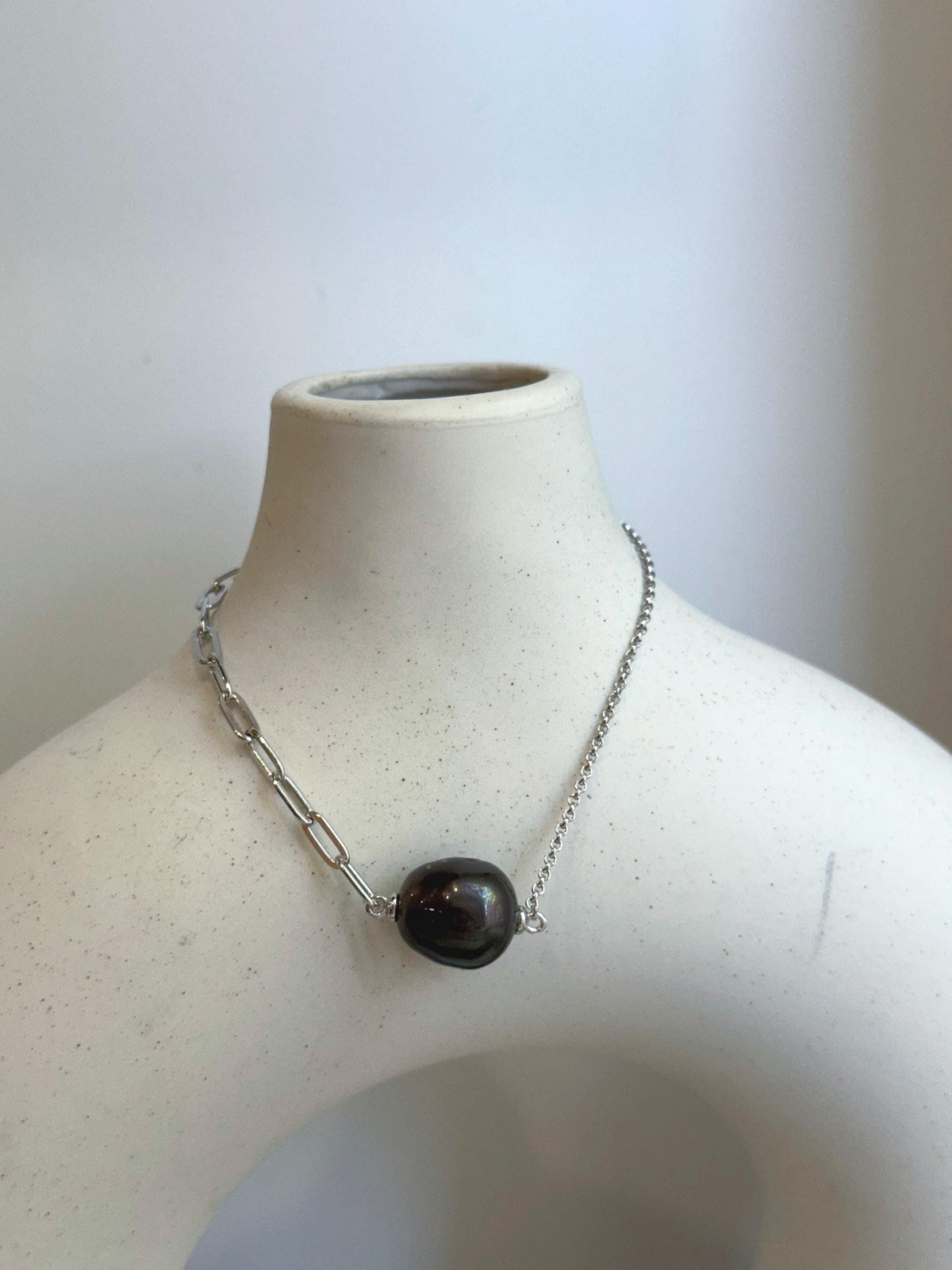 11.2mm Extreme luster mirrored Tahitian Ocean Saltwater Elegant black deep chocolate pearl s925 silver adjustable daily bracelet. To 7.6”
