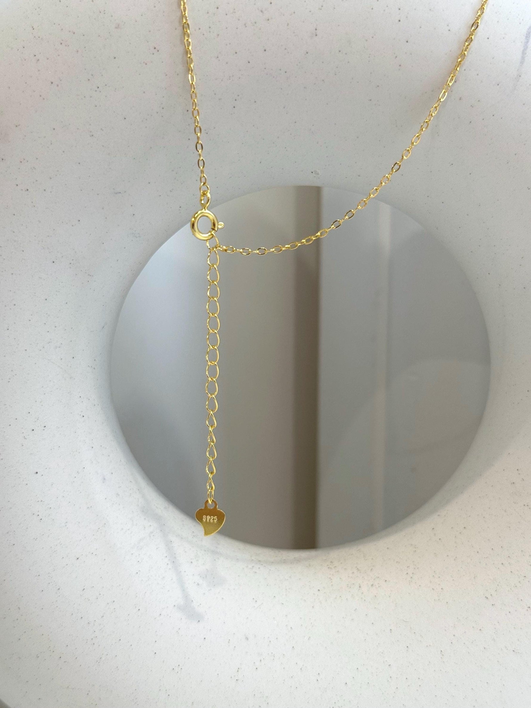 Insale White Iridescent baroque pearl Pendant Necklace Set: Extreme luster, 16.4x30mm, S925 silver Cool pendant chain necklace set. for her anniversary