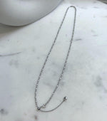 Not for seperate purchase!! 2mm thick s925 silver olive chain necklace, adjustable size to 20” long.