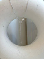 8.3mm Extreme luster Akoya silver blue Ocean Pearl s925 silver beads pendant Necklace chain set.
