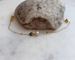 7.7mm Akoya Ocean Pearl Bracelet: Extreme luster mirrored, to 7.1”, with extra S925 silver magnetic clips.
