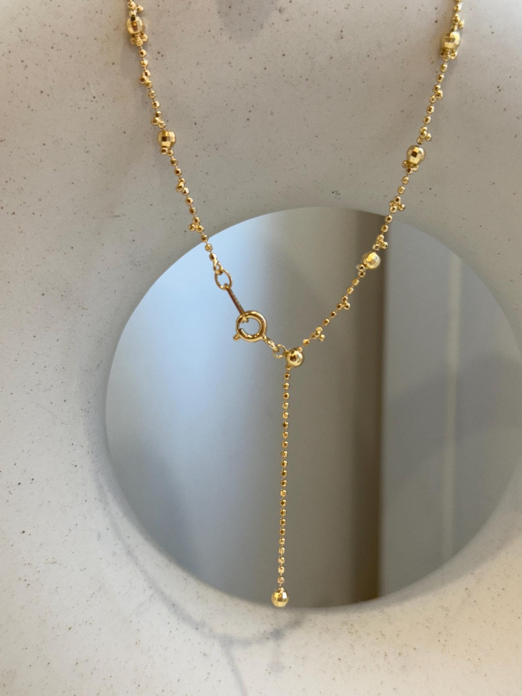 11.9mm White Edison Pearl Necklace: Strong luster round pearl, to 17.9”, S925 silver Necklace set.