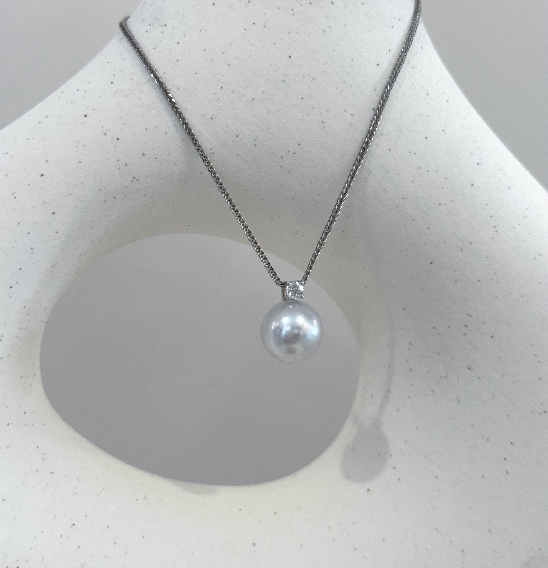 Australian Ocean white pearl pendant