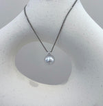 white pearl pendant gift for her birthday