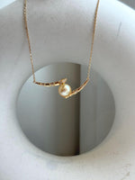 8.9mm South Sea golden Ocean Pearl pendant necklace set:top quality Extreme luster mirrored, pure gold pearl, S925 silver pendant chain set.