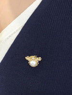 ocean mabe pearl brooch