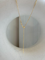 Not for seperate purchase!! s925 silver O chain necklace, adjustable size to 17.3”, with needle for floating pendant. Gold.