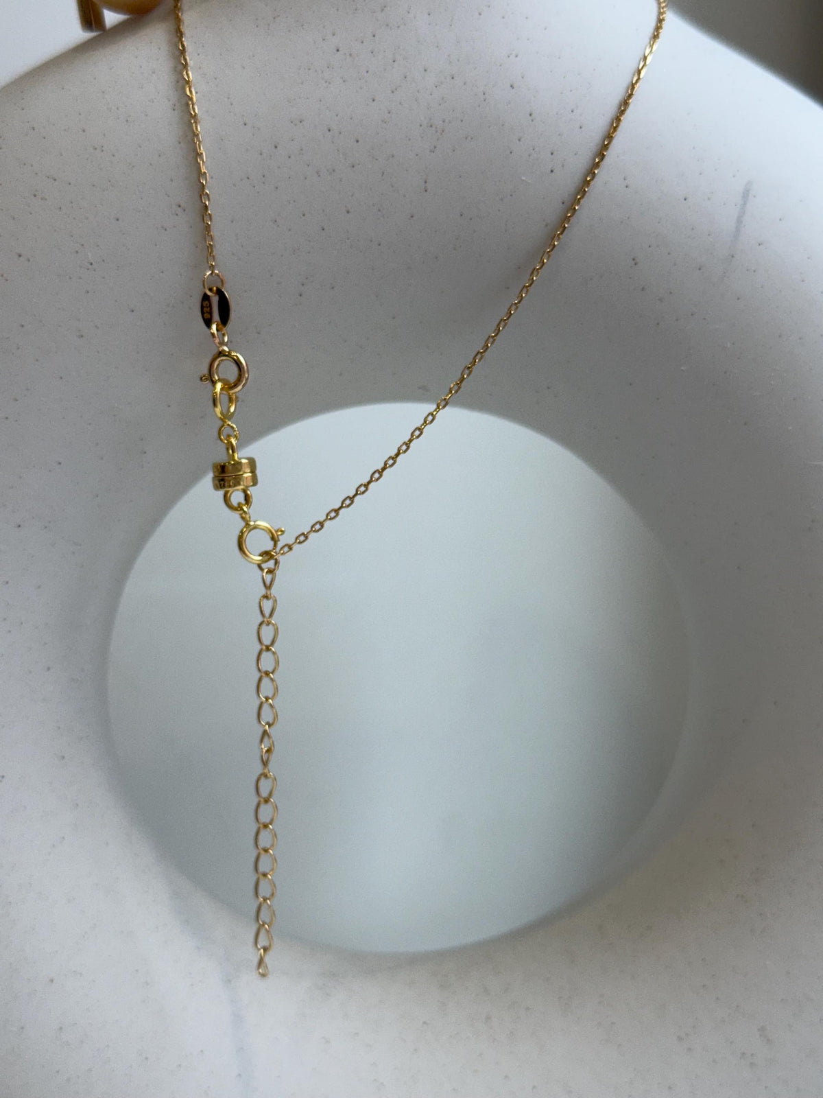 Elly’s 11.3mm South Sea ultra Golden Ocean Pearl Pendant necklace set: Extreme luster mirrored, s925 silver chain set.gift for her