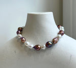 Elly’s 5-7.2mm Freshwater Pearls Bracelet: Extreme luster, 7.2” knotted, S925 silver clip bracelet.