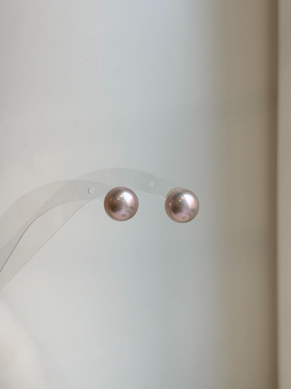 Elly’s 5A 11.7mm Edison Rose Pearls Earrings studs: Extreme luster Mirrored, S925 silver Classic minimalist earrings studs. daily office pearls earrings studs gift for her birthday anniversary holiday