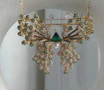 Elly’s White Pearl butterfly Brooch Pendant 2in1: Extreme luster mirrored,  4.5mm, 5.3x4.5cm, gift for her