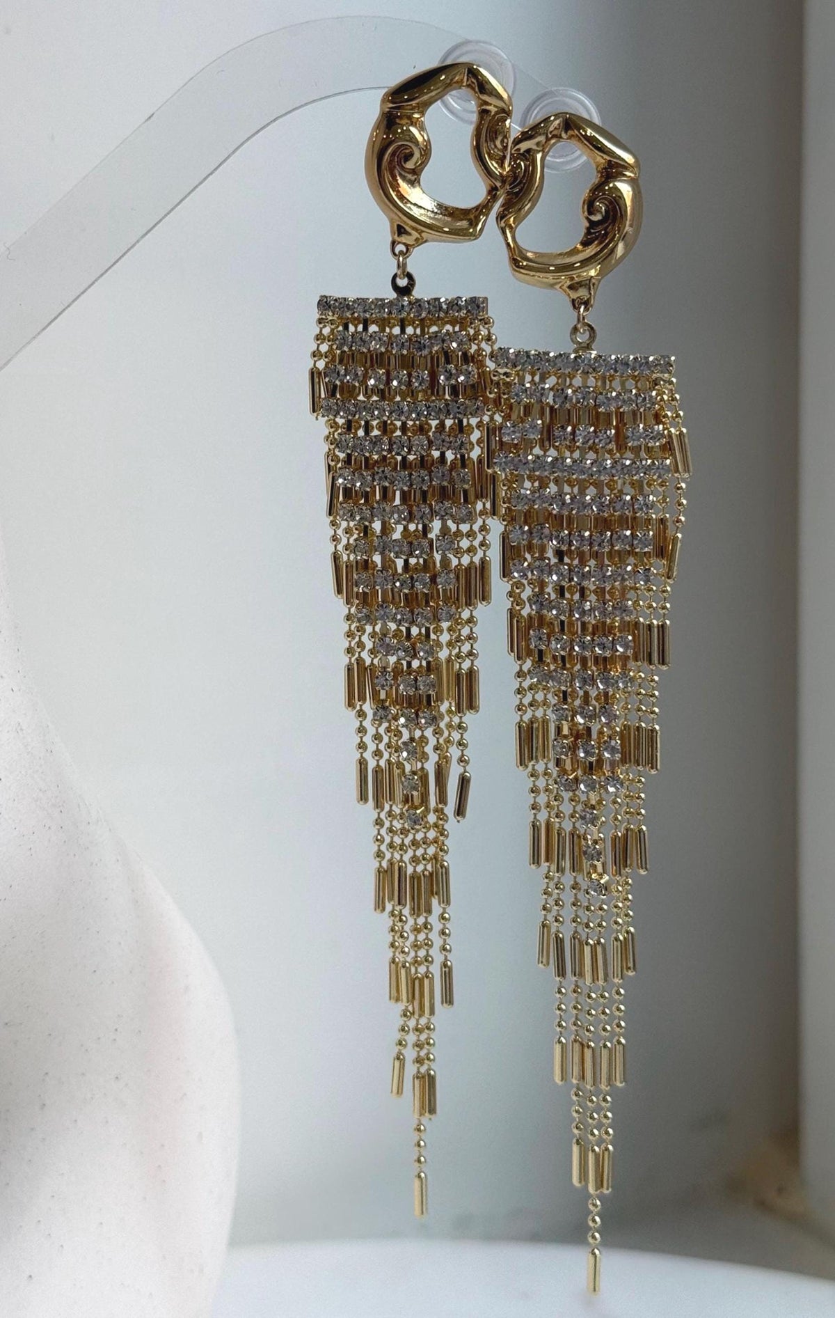 fancy cool ziron earrings chandeliers for party