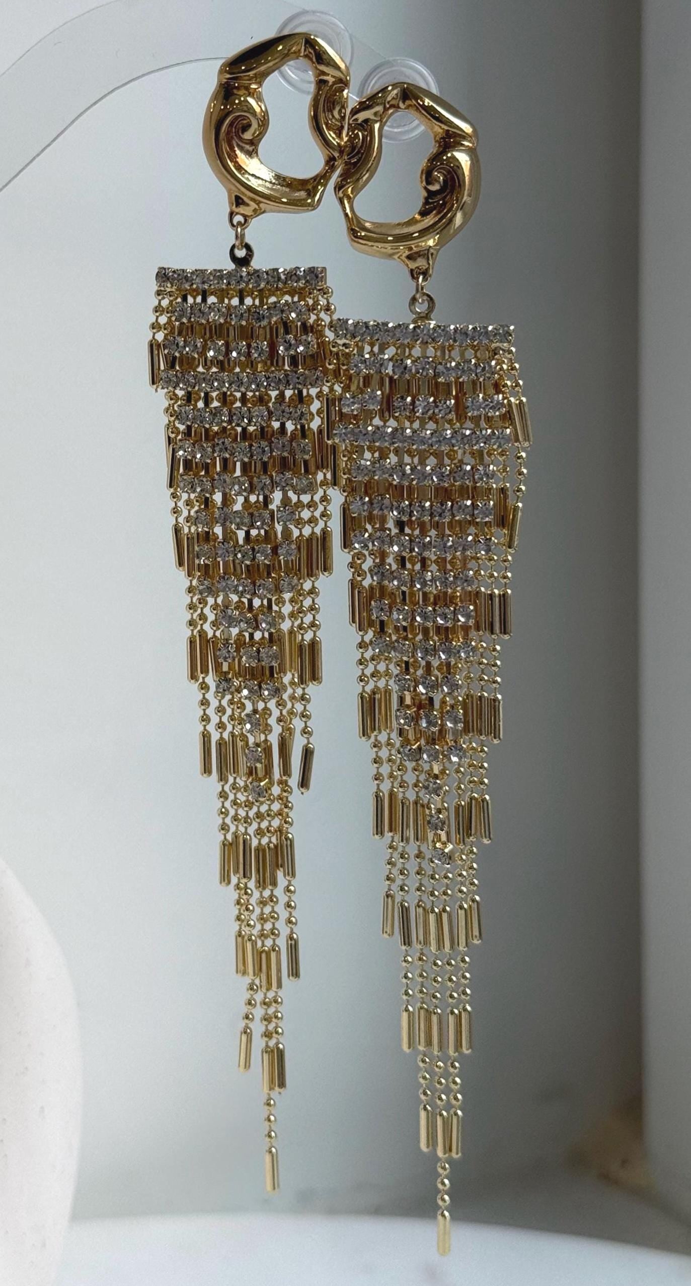 fancy cool ziron earrings chandeliers for party