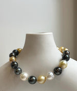 Elly’s 20pcs Genius Ocean Pearls Bracelet: Extreme luster, 8.7-10.2mm, 8.8”knot, S925 silver bracelet. high quality pearls bracelet gift for her