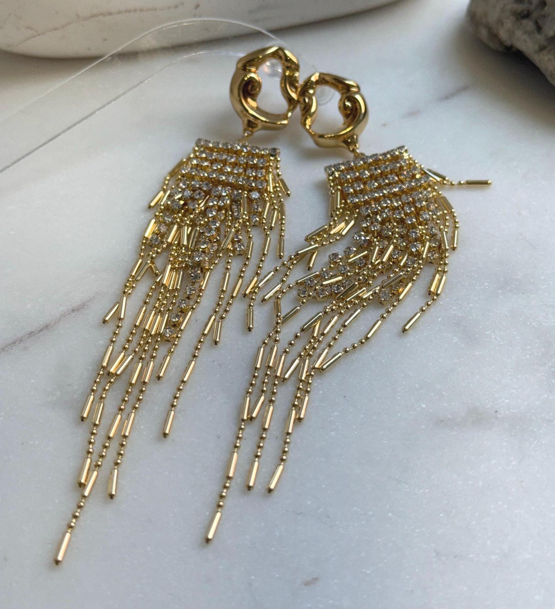 fancy cool ziron earrings chandeliers for party