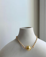 Elly’s 12.4mm South Sea Golden iridescent ocean pearl cool  Bracelet: Extreme luster mirrored. S925 silver chain. To 8.3”, high quality elegant golden pearl bracelet gift for her birthday
