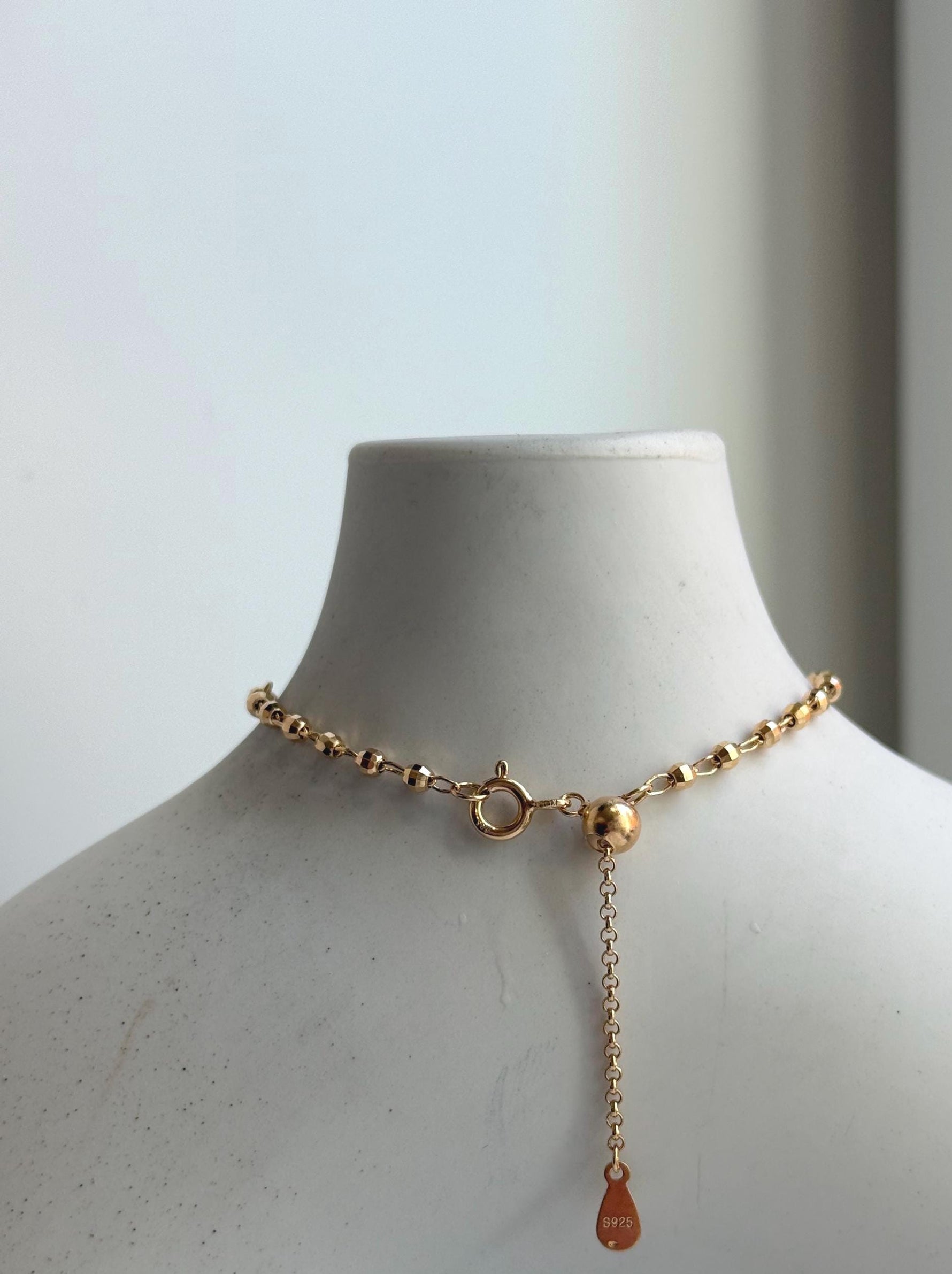 Elly’s 12.4mm South Sea Golden iridescent ocean pearl cool  Bracelet: Extreme luster mirrored. S925 silver chain. To 8.3”, high quality elegant golden pearl bracelet gift for her birthday retirement