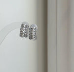 Elly’s white small pearls earrings: Extreme luster mirrored, 3.2-3.4mm,1x1.8cm, S925 studs earrings.Fancy cool Pearl earrings