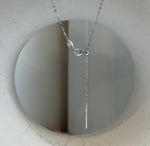 Elly’s 8.2mm Geniu Akoya blue silver ocean pearl Pendant: Extreme luster mirrored, s925 silver minimalist pendant. gift for her