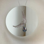 Elly’s Tahitian peacock green Ocean Pearl Vintage Brooch pendant 2in1: Extreme luster mirrored, 9.2mm, 4x3.7cm, gift for her holiday