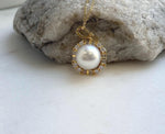 Elly’s 12.3mm Australian Ocean cold White pearl Pendant: Extreme luster mirrored, 1.7x2.7cm, S925 Silver pendant necklace set. high quality ocean pearl pendant for her birthday anniversary daily office wear